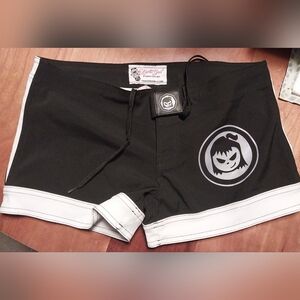 Fighter Girls "Deviant" Jiu-Jitsu Workout Shorts/Mini Boardshorts